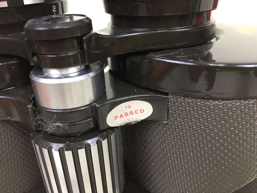 TAYLOR Field Binoculars 7 X 50 Model No. 2852 Japan With Case Like New [Photo 15]