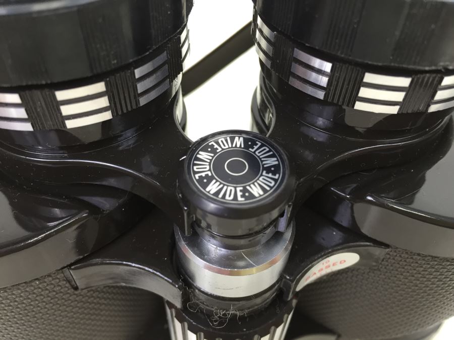 TAYLOR Field Binoculars 7 X 50 Model No. 2852 Japan With Case Like New [Photo 14]