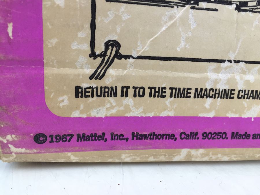 A Strange Change Toy Featuring THE LOST WORLD 16 Time Capsules Mattel 4581 Vintage 1967 With Box [Photo 16]