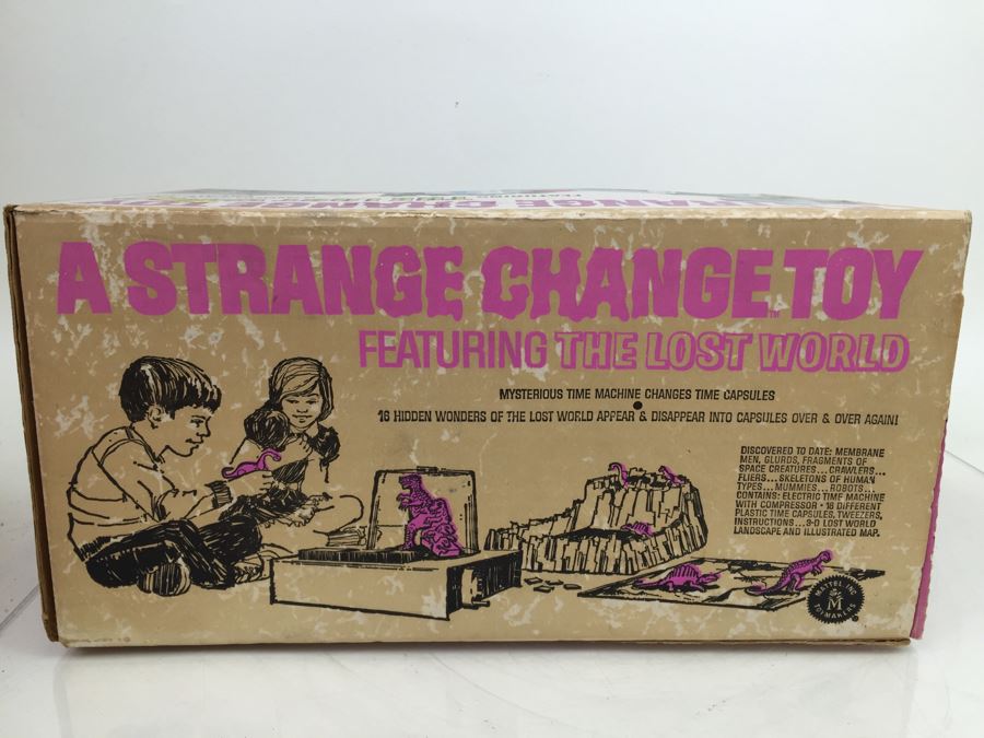 A Strange Change Toy Featuring THE LOST WORLD 16 Time Capsules Mattel 4581 Vintage 1967 With Box [Photo 12]