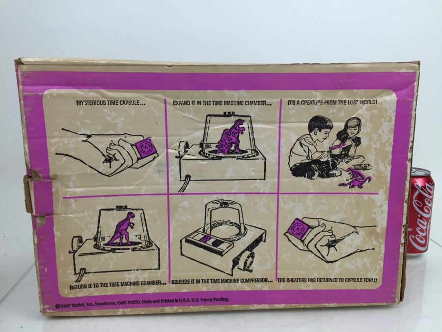 A Strange Change Toy Featuring THE LOST WORLD 16 Time Capsules Mattel 4581 Vintage 1967 With Box [Photo 15]