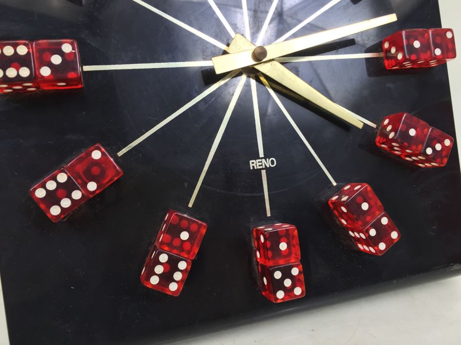 RENO DICE Clock Working [Photo 3]