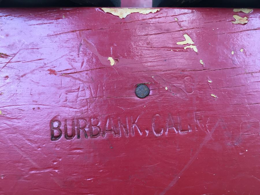 Vintage Wooden Toy Truck With Trailer By Seaver Toy Company STC Burbank CA [Photo 25]