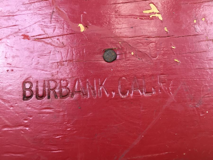 Vintage Wooden Toy Truck With Trailer By Seaver Toy Company STC Burbank CA [Photo 23]