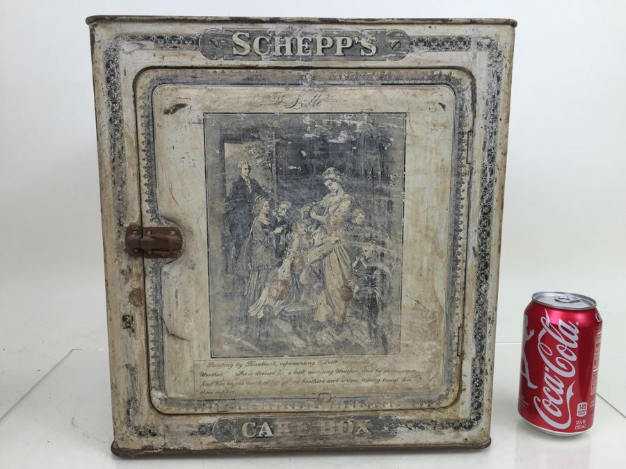 Vintage Schepp's Cake Box [Photo 1]
