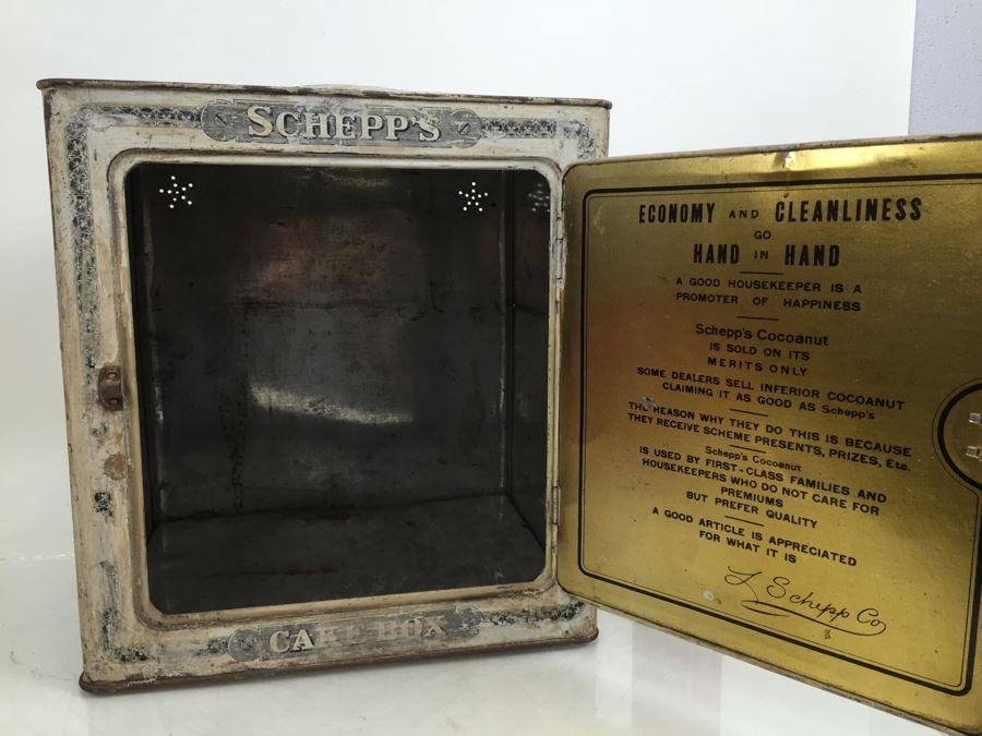 Vintage Schepp's Cake Box [Photo 2]