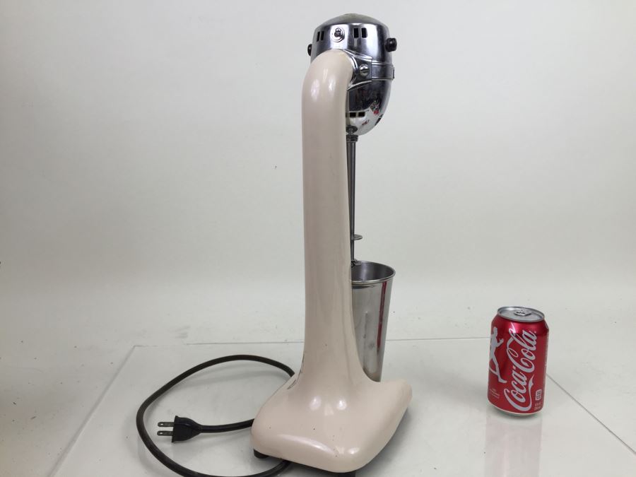 Vintage Hamilton Beach Milk Shake Maker Mixer Blender Model 33 With Original Stainless Steel Cup [Photo 6]