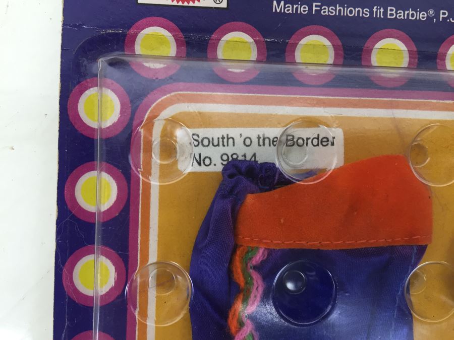 Donny & Marie Osmond Doll Action Figure Fashions 'Silver Shimmer', 'Deepest Purple', 'South 'O The Border' Mattel New On Card Vintage 1976 [Photo 21]