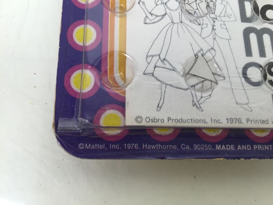 Donny & Marie Osmond Doll Action Figure Fashions 'Silver Shimmer', 'Deepest Purple', 'South 'O The Border' Mattel New On Card Vintage 1976 [Photo 24]