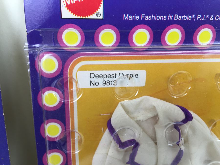 Donny & Marie Osmond Doll Action Figure Fashions 'Silver Shimmer', 'Deepest Purple', 'South 'O The Border' Mattel New On Card Vintage 1976 [Photo 12]