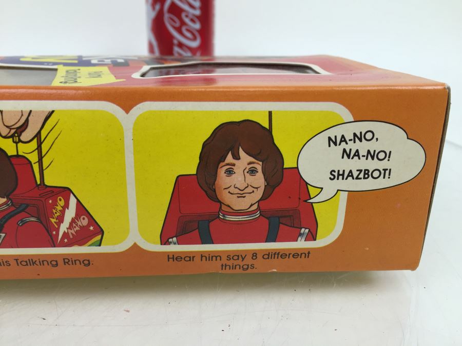 Mork & Mindy Robin Williams As Mork With Talking Spacepack Mattel 1276 New In Box Vintage 1979 [Photo 21]