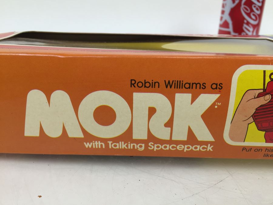 Mork & Mindy Robin Williams As Mork With Talking Spacepack Mattel 1276 New In Box Vintage 1979 [Photo 19]