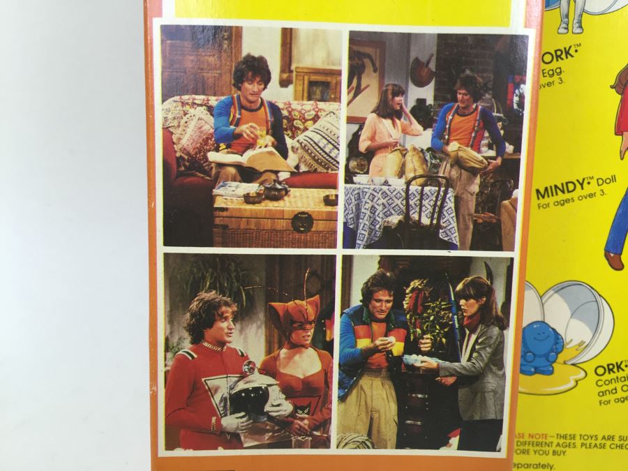 Mork & Mindy Robin Williams As Mork With Talking Spacepack Mattel 1276 New In Box Vintage 1979 [Photo 17]