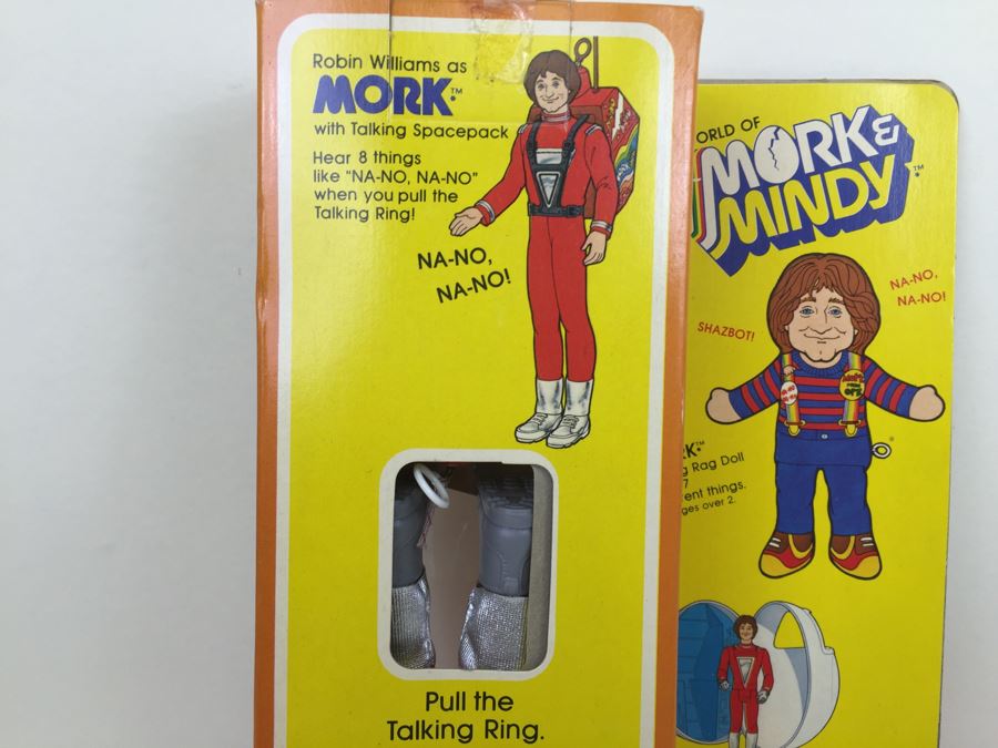 mork and mindy talking doll