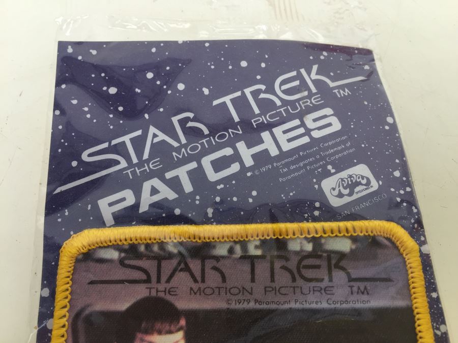 STAR TREK The Motion Picture Patches Aviva Vintage 1979 [Photo 3]