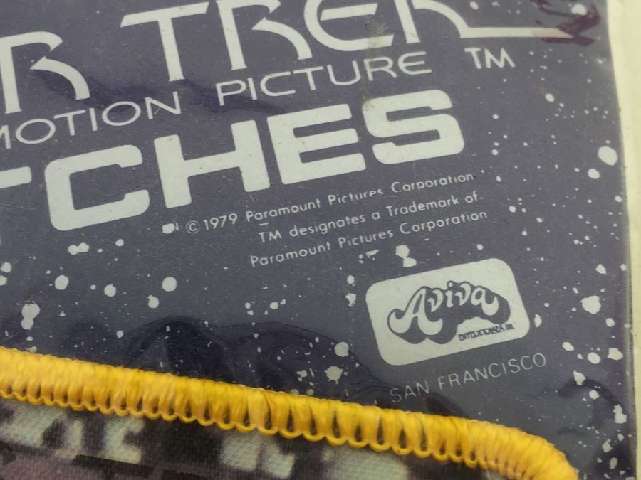 STAR TREK The Motion Picture Patches Aviva Vintage 1979 [Photo 4]