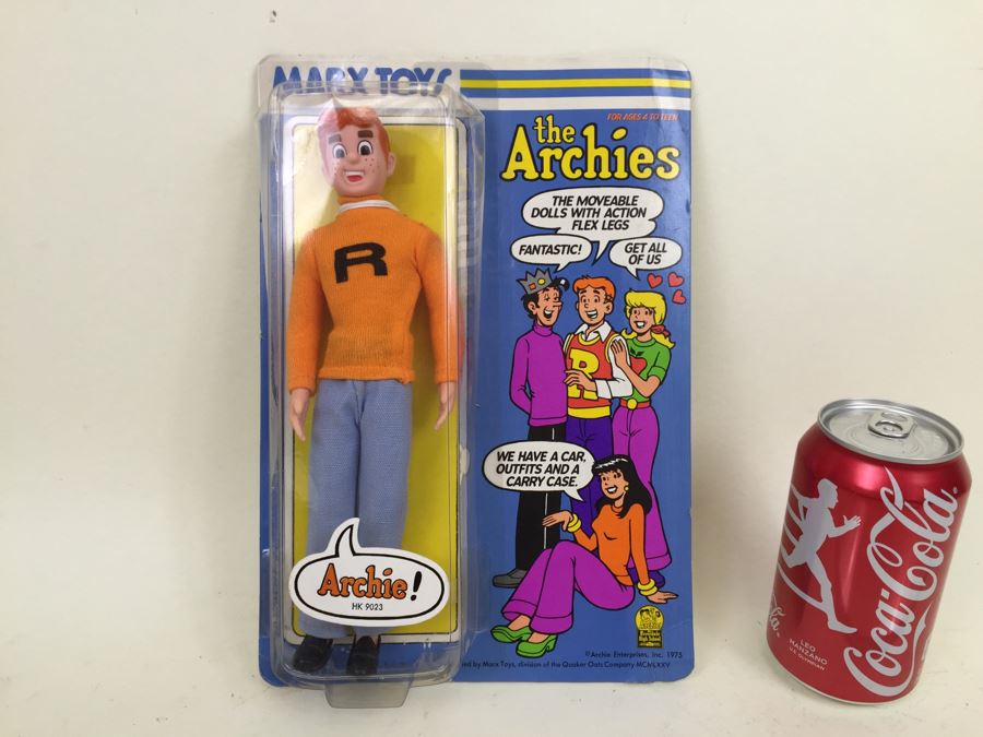 Marx Toys The Archies Archie Hk 9023 New On Card Vintage 1975 