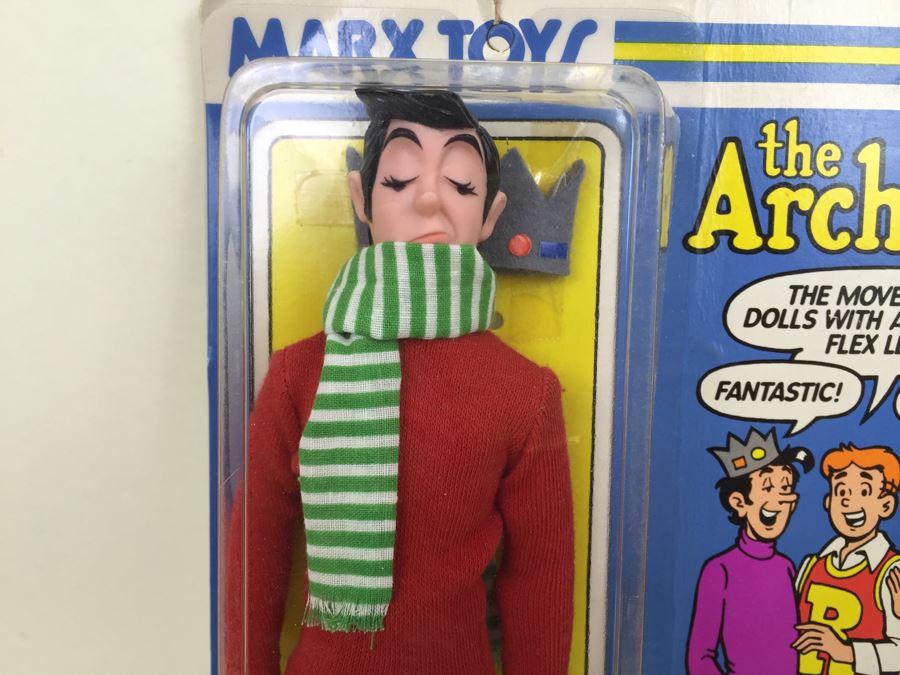 Marx Toys The Archies Jughead Hk 9024 New On Card Vintage 1975 