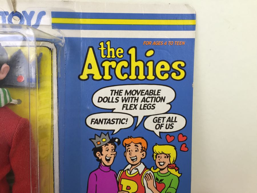 MARX TOYS The Archies 'Jughead' HK 9024 New On Card Vintage 1975 [Photo 6]