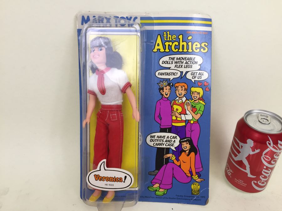 MARX TOYS The Archies 'Veronica' HK 9025 New On Card Vintage 1975