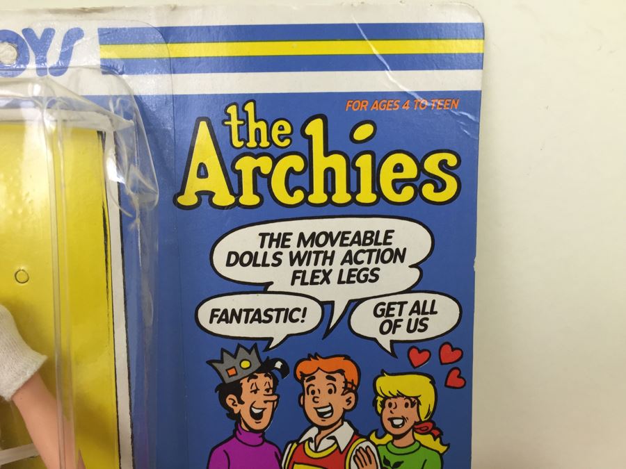 MARX TOYS The Archies 'Betty' HK 9026 New On Card Vintage 1975 [Photo 5]