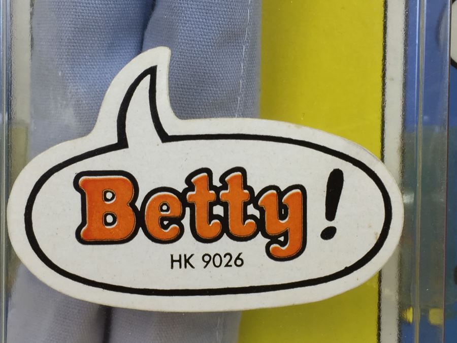 MARX TOYS The Archies 'Betty' HK 9026 New On Card Vintage 1975 [Photo 8]