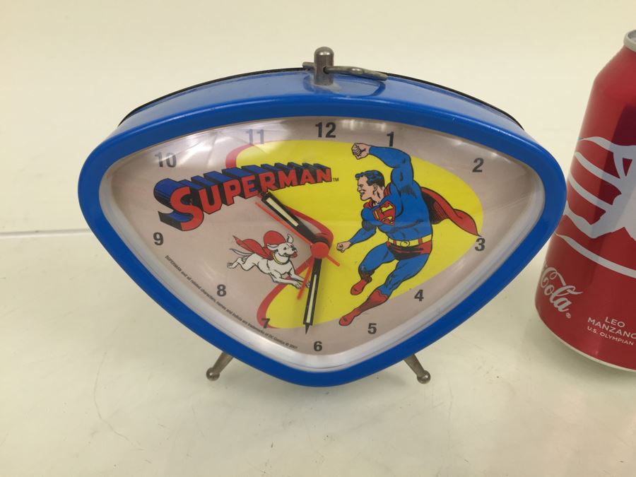 Recent 2001 Superman Clock DC Comics [Photo 4]