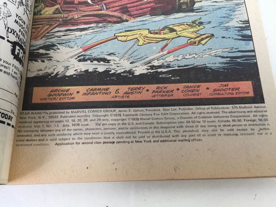(3) STAR WARS Marvel Comics Comic Books #13 Diamond 35 Cent Vintage 1978 [Photo 10]