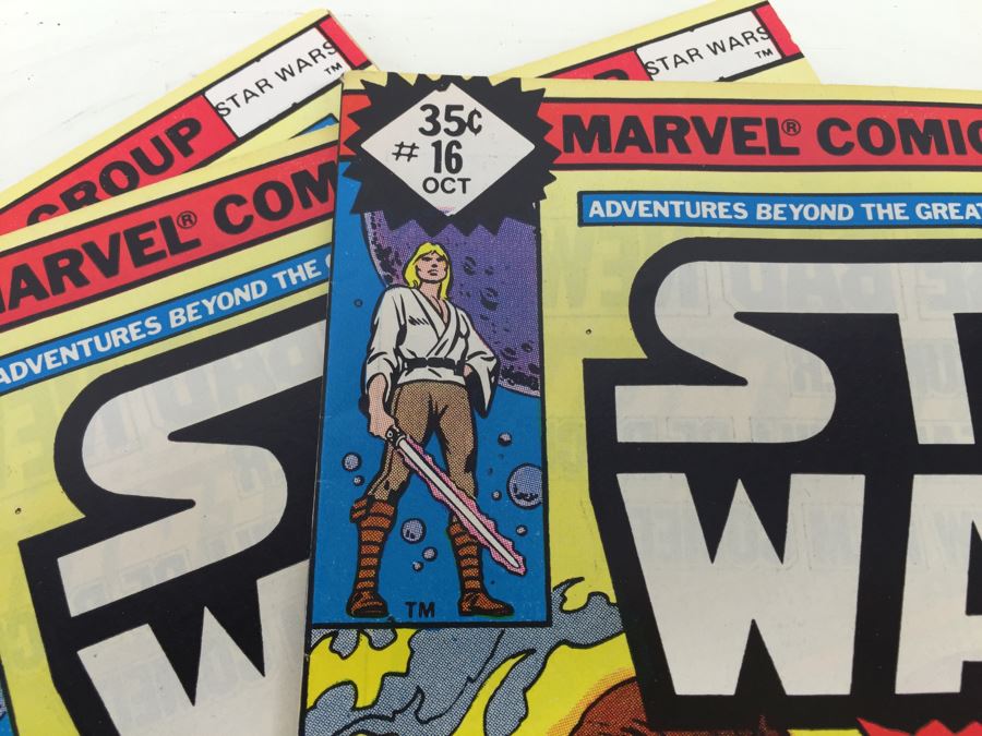 (3) STAR WARS Marvel Comics Comic Books #16 Diamond 35 Cent Vintage 1978 [Photo 5]