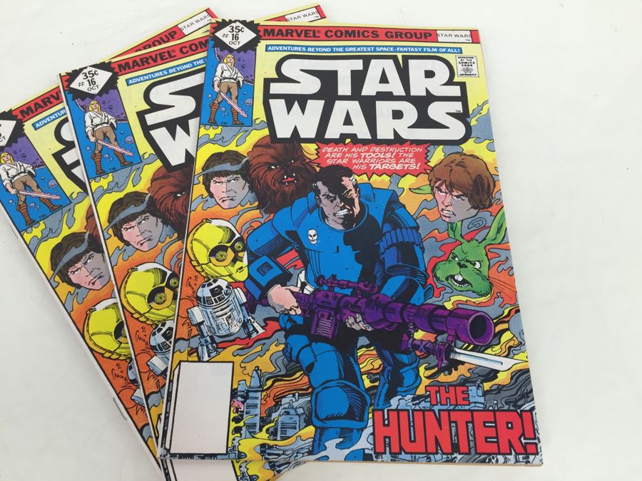 (3) STAR WARS Marvel Comics Comic Books #16 Diamond 35 Cent Vintage 1978 [Photo 4]