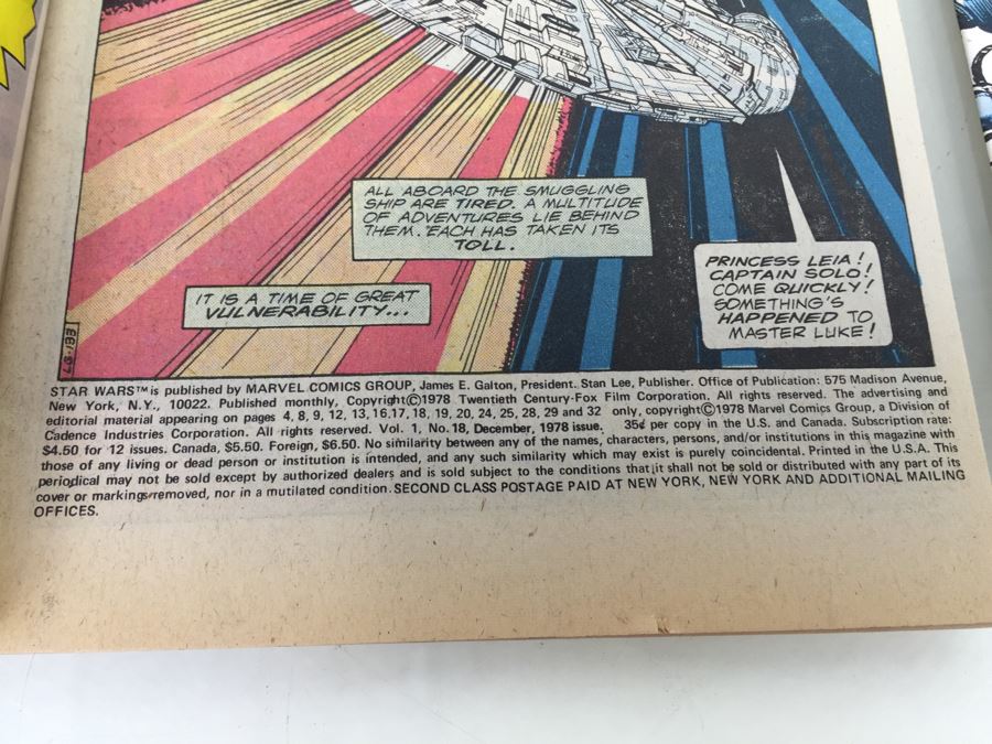 (3) STAR WARS Marvel Comics Comic Books #18 Diamond 35 Cent Vintage 1978 [Photo 10]