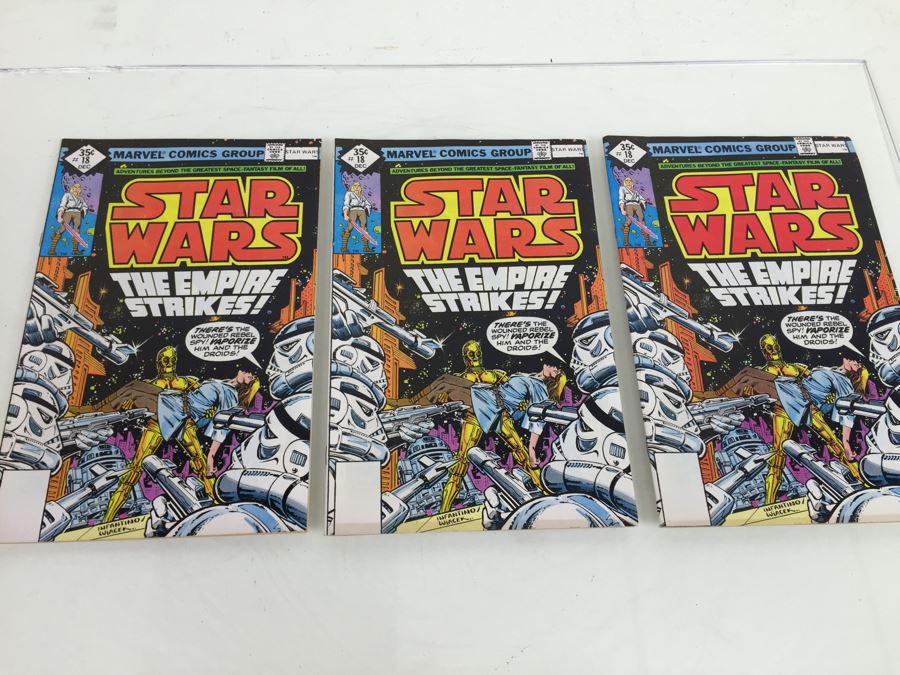 (3) STAR WARS Marvel Comics Comic Books #18 Diamond 35 Cent Vintage 1978 [Photo 8]