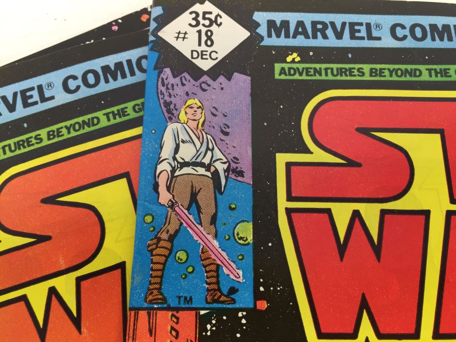 (3) STAR WARS Marvel Comics Comic Books #18 Diamond 35 Cent Vintage 1978 [Photo 5]