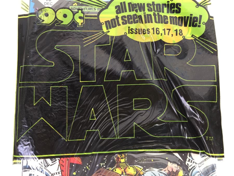 STAR WARS Marvel Comics Comic Books SEALED 3-Pack Issues #16,#17 And #18 Diamond 35 Cent Vintage 1978 [Photo 6]
