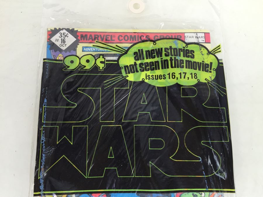 STAR WARS Marvel Comics Comic Books SEALED 3-Pack Issues #16,#17 And #18 Diamond 35 Cent Vintage 1978 [Photo 11]