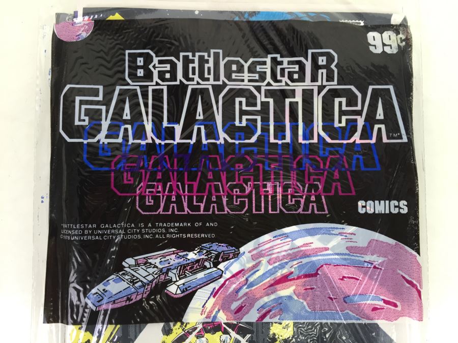 BATTLESTAR GALACTICA Marvel Comics Sealed 3-Pack Issues #1, #2 And #3 Vintage 1978 [Photo 2]