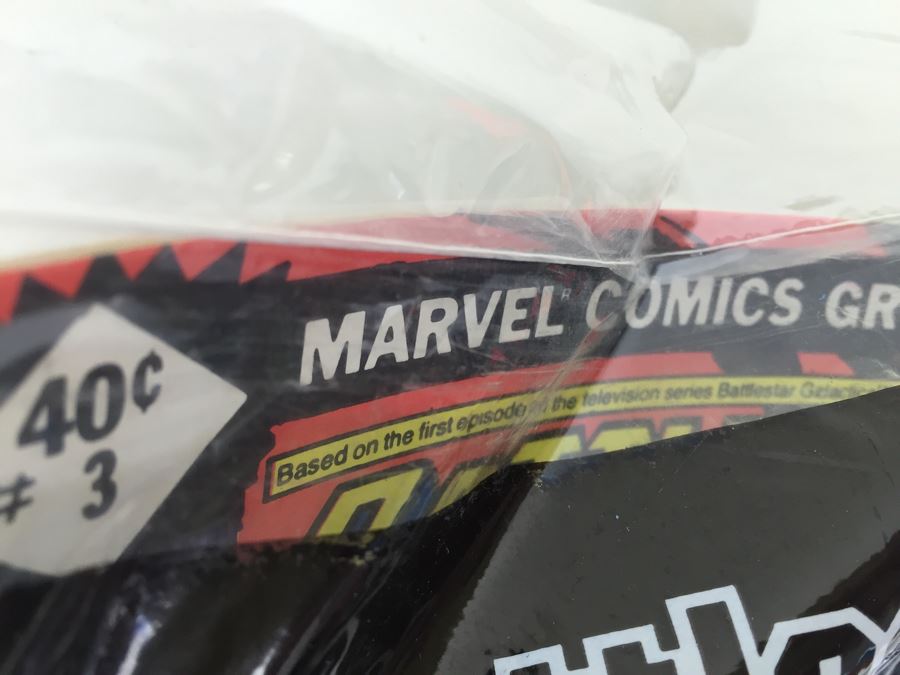 BATTLESTAR GALACTICA Marvel Comics Sealed 3-Pack Issues #1, #2 And #3 Vintage 1978 [Photo 13]
