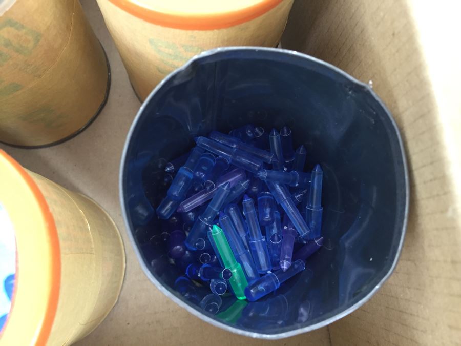 Vintage LITE-BRITE By HASBRO 5455 With Box And Tons Of Extra Colored Light Pegs Vintage 1967 [Photo 15]