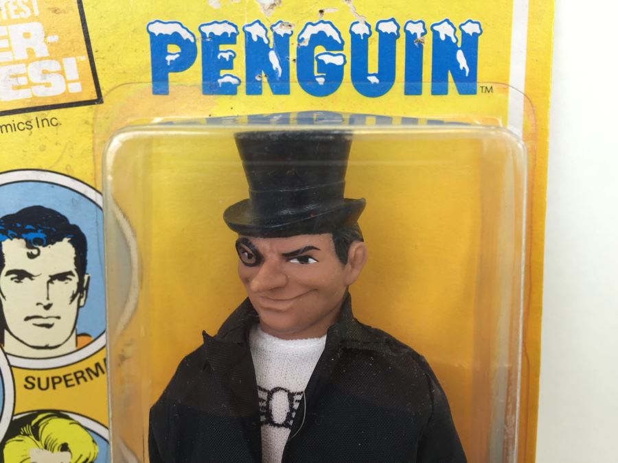 MEGO PENGUIN 8' Action Figure New On Card No. 51350 Vintage 1977 DC Comics [Photo 2]