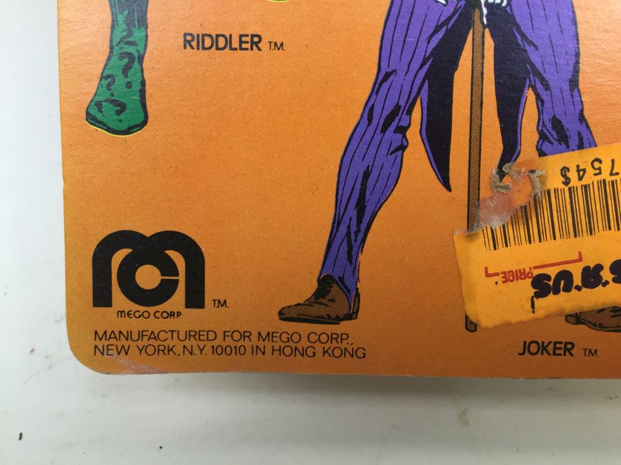 MEGO PENGUIN 8' Action Figure New On Card No. 51350 Vintage 1977 DC Comics [Photo 21]