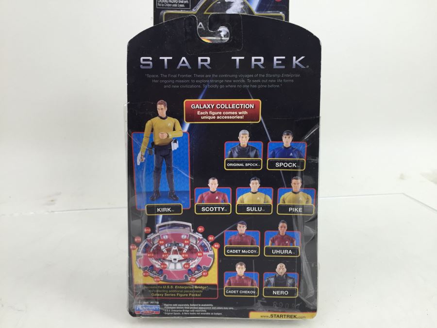 (9) STAR TREK Playmates Action Figures New In Packaging SPOCK, ORIGINAL SPOCK, CAPTAIN KIRK, + More From 2009 [Photo 34]