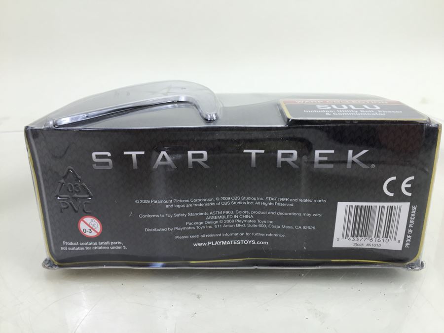 (9) STAR TREK Playmates Action Figures New In Packaging SPOCK, ORIGINAL SPOCK, CAPTAIN KIRK, + More From 2009 [Photo 44]