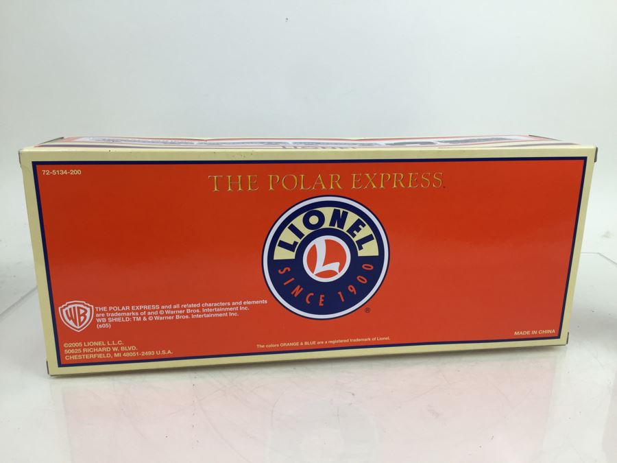 Pair Of LIONEL Trains 'The Polar Express' Polar Express Baggage Car 6-25135 And The Polar Express Diner Car 6-25134 From 2005 [Photo 11]