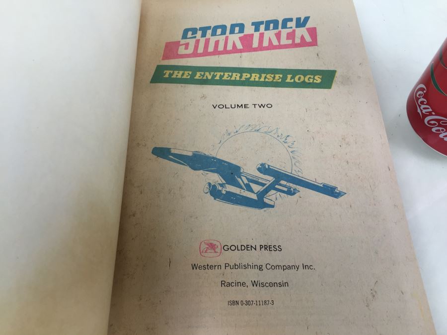 STAR TREK The Enterprise Logs Golden Press Comic Book Volume 2 Vintage 1976 Paramount Pictures [Photo 7]