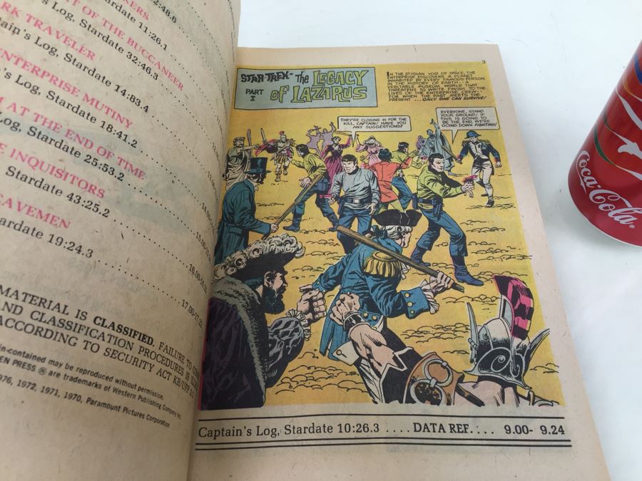 STAR TREK The Enterprise Logs Golden Press Comic Book Volume 2 Vintage 1976 Paramount Pictures [Photo 2]
