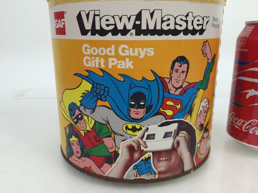 GAF View-Master 3D Good Guys Gift Pak Batman, Superman, Wonder Woman, Aquaman And Shazam Vintage 1976 DC Comics [Photo 4]
