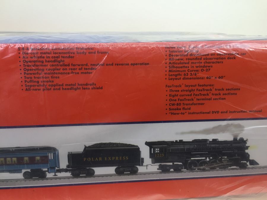 LIONEL Trains THE POLAR EXPRESS Train Set Factory Sealed 6-31960 ...