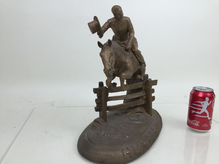 HUNTER 'First Over The Bridge' Fine Blended Whiskey Bar Liquor Store Advertising Display Hunter-Wilson Distilling Co Louisville, KY [Photo 9]