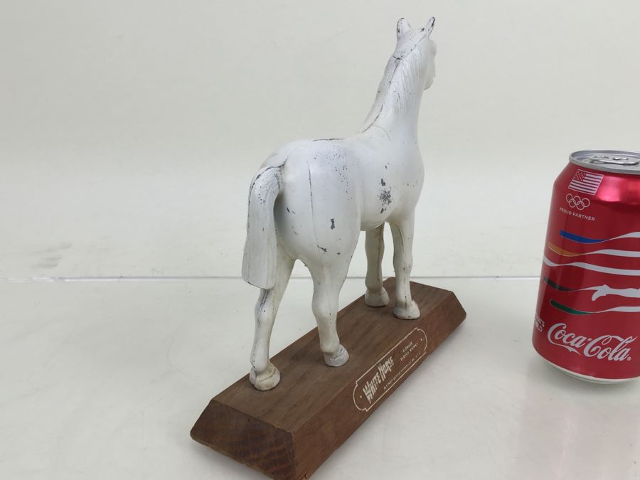 WHITE HORSE Blended Scotch Whiskey Bar Liquor Store Advertising Display Browne-Vintners Co NYC [Photo 10]