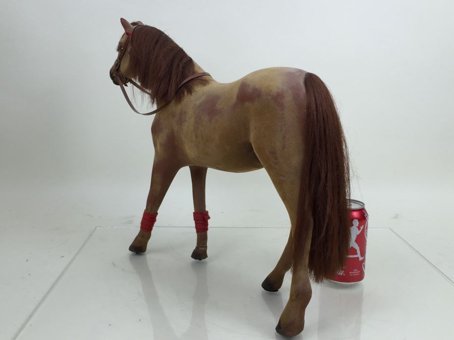 Large Toy Horse With Rollers On Hoofs Note That One Leg Has Been Repaired [Photo 12]